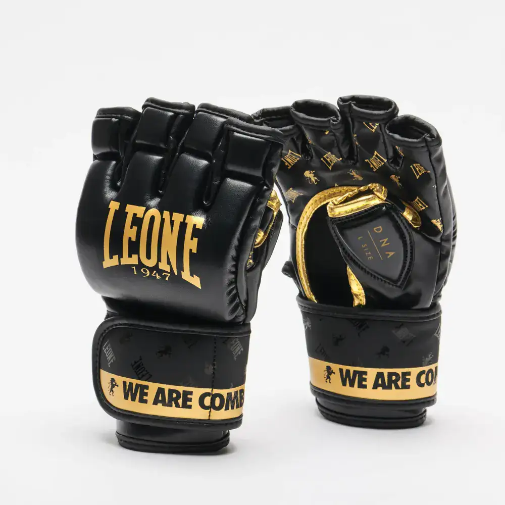 leone gp133 dna mma handschoenen zwart hoofdfoto