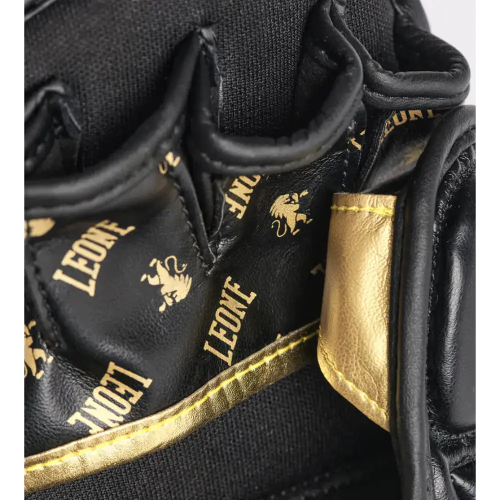 leone gp144 dna mma handschoenen zwart vingers