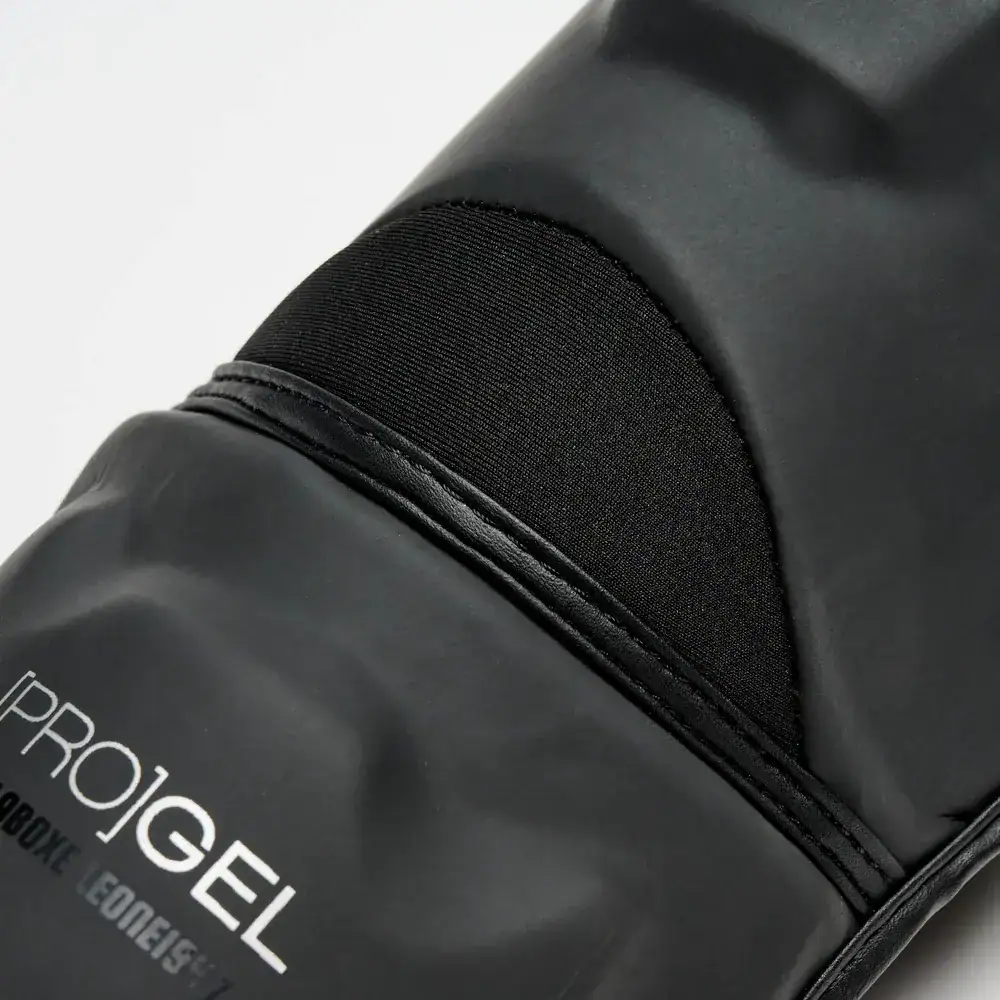 leone pt119 black edition scheenbeschermers zwart enkel